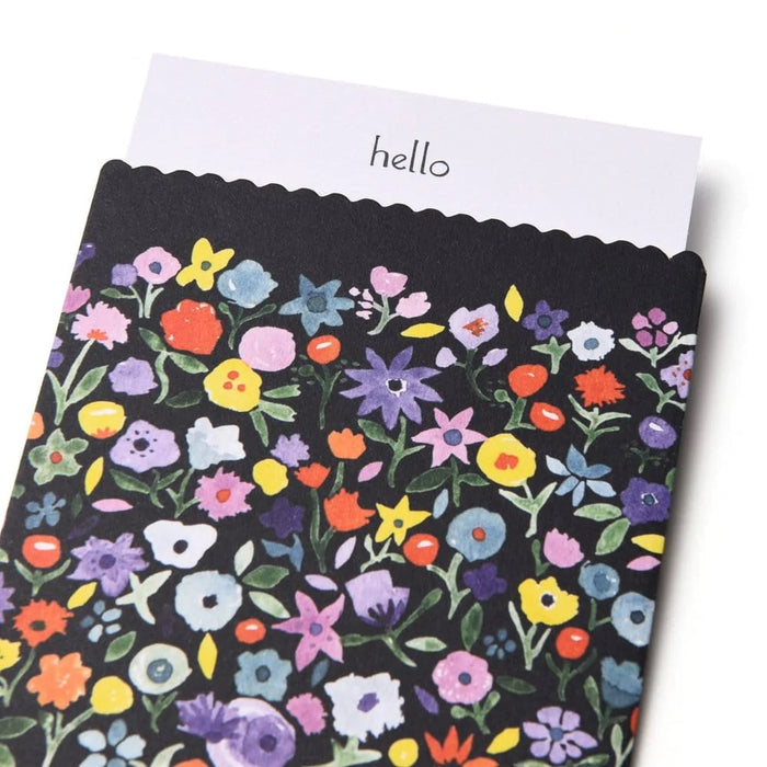 10 ct. - Dainty Floral Pocket Note Cards