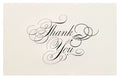 10 ct. Thank You Cards - Black & White