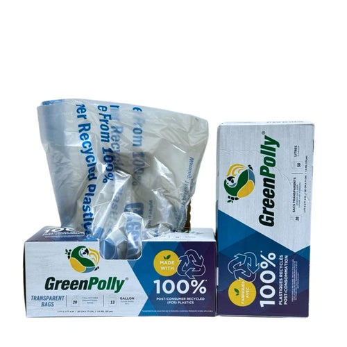 13 Gallon Kitchen Recycling Bags - 20ct