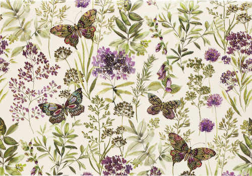 14 ct. Amethyst Butterflies Note Cards