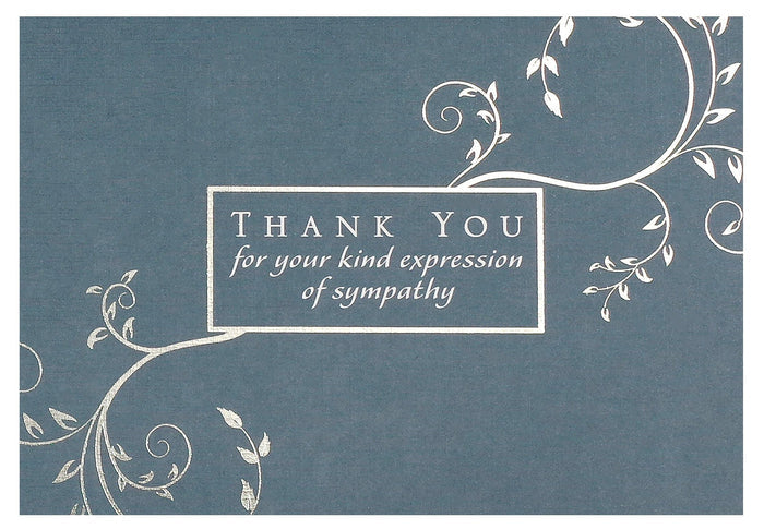 14 ct. Condolence Thank You Notes