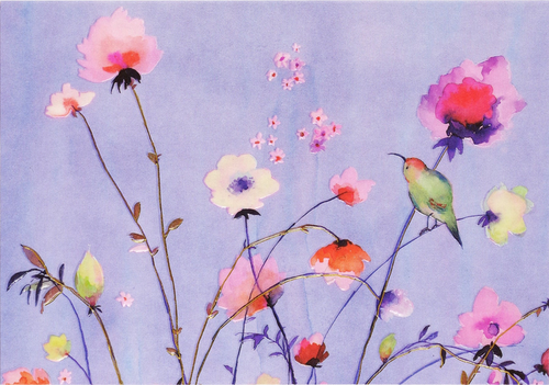 14 ct. Lavender Wildflowers Note Cards