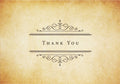 14 ct. Thank You Notes - Vintage Parchment