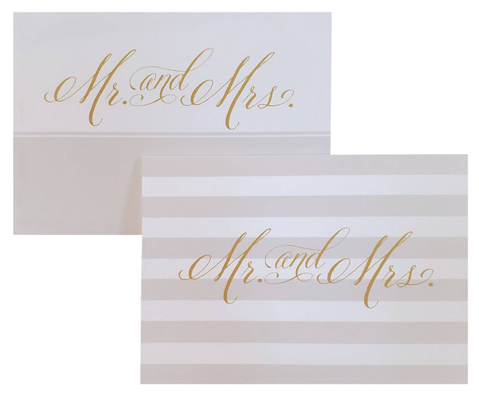16 ct. Wedding Card Set - Mr. and Mrs.