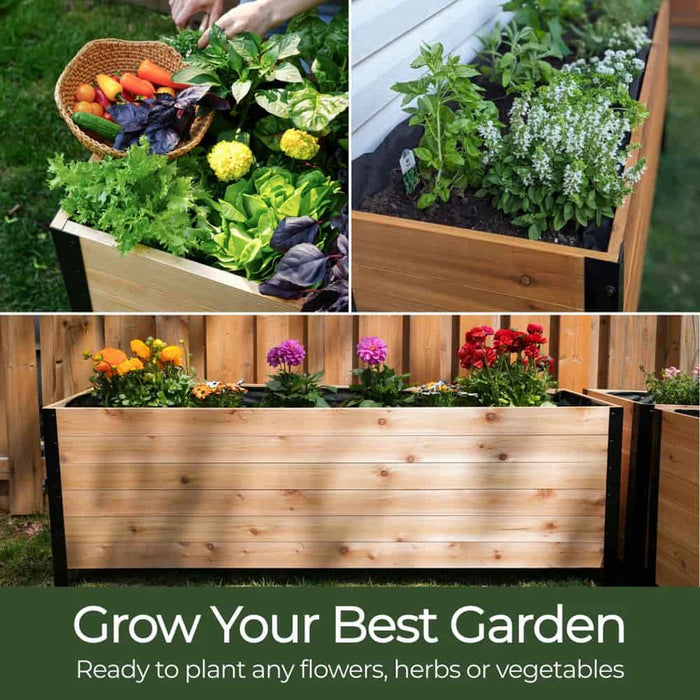 18" x 48" Planter Box - 24" TALL / Select Grade