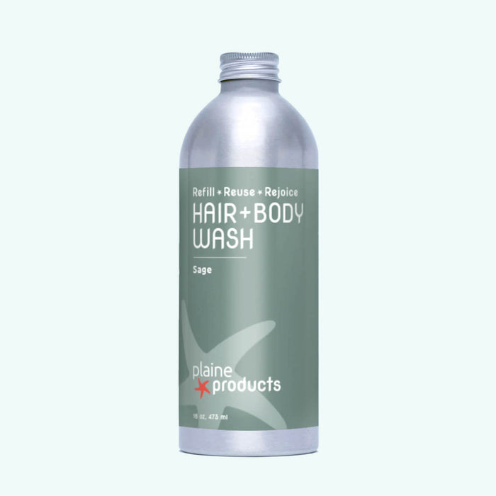2-in-1 Refillable Hair + Body Wash