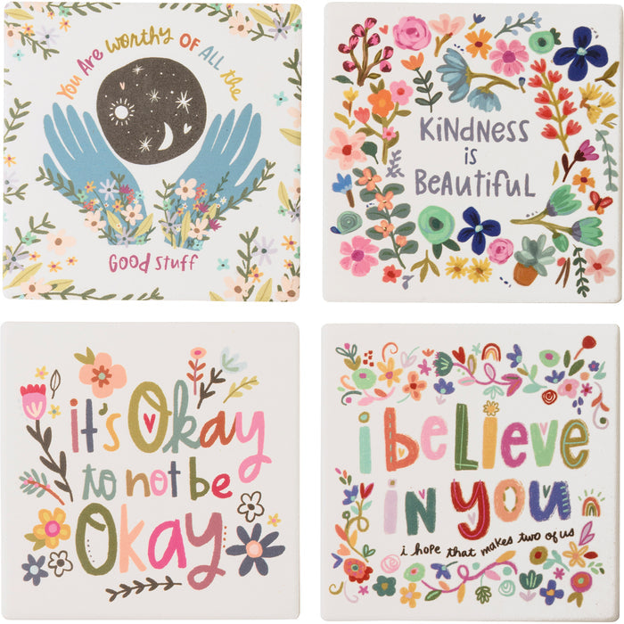 4 ct. Coaster Set - Kindness