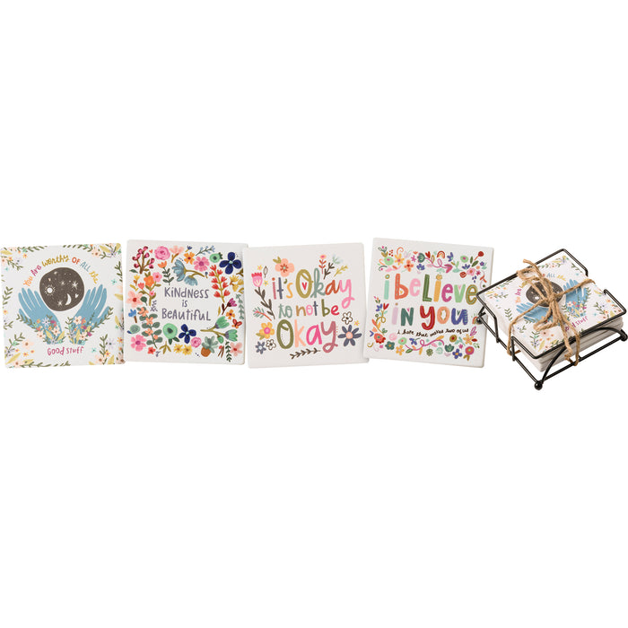 4 ct. Coaster Set - Kindness