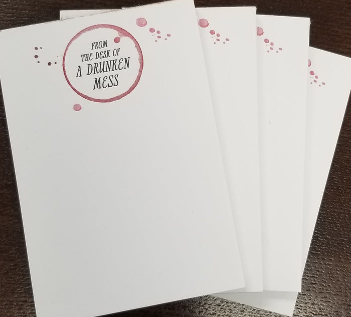 4-Pack Tear-Off Notepad Gift Sets (Multiple Design Options)