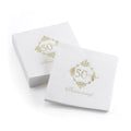 50th Anniversary Beverage Napkins - 50 count