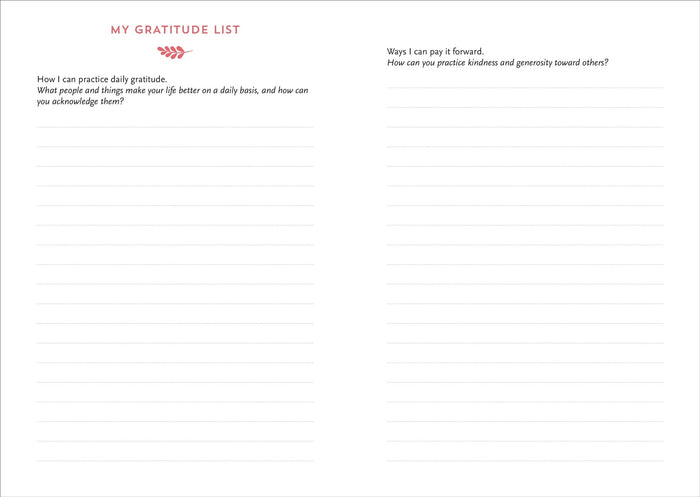 A Daily Dose Of Gratitude - Daily Journal