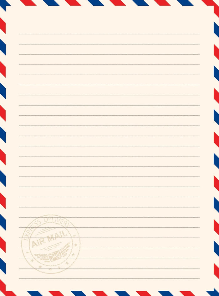 Airmail Letter-Perfect Stationery Box Set - 24 ct.