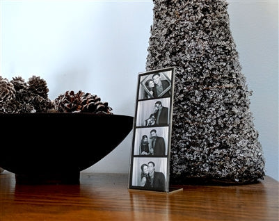 Angled Acrylic Photo Booth Frames 2" x 6" - 25 pieces