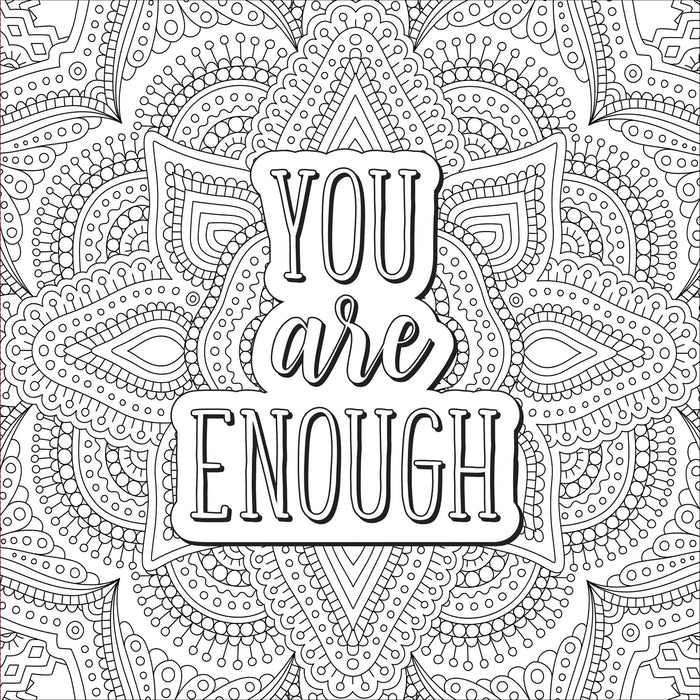 Artist's Coloring Book - Self Care