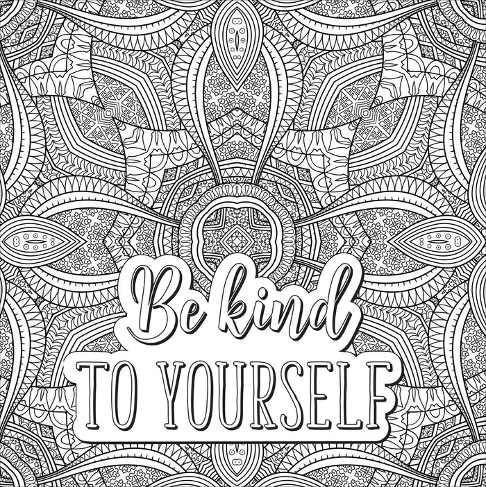 Artist's Coloring Book - Self Care