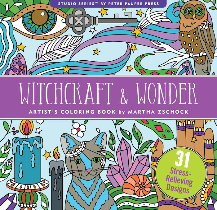 Artist's Coloring Book - Witchcraft & Wonder