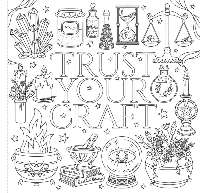 Artist's Coloring Book - Witchcraft & Wonder