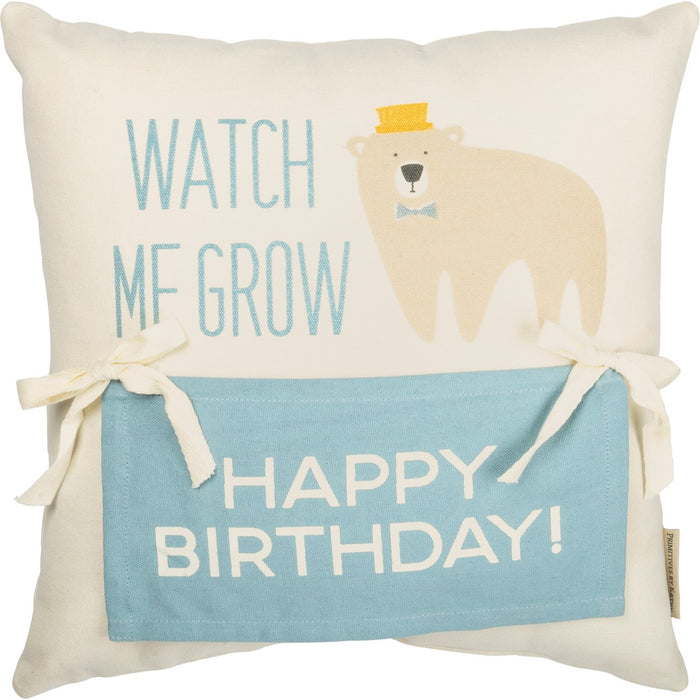 Baby Milestone Pillow - Bear