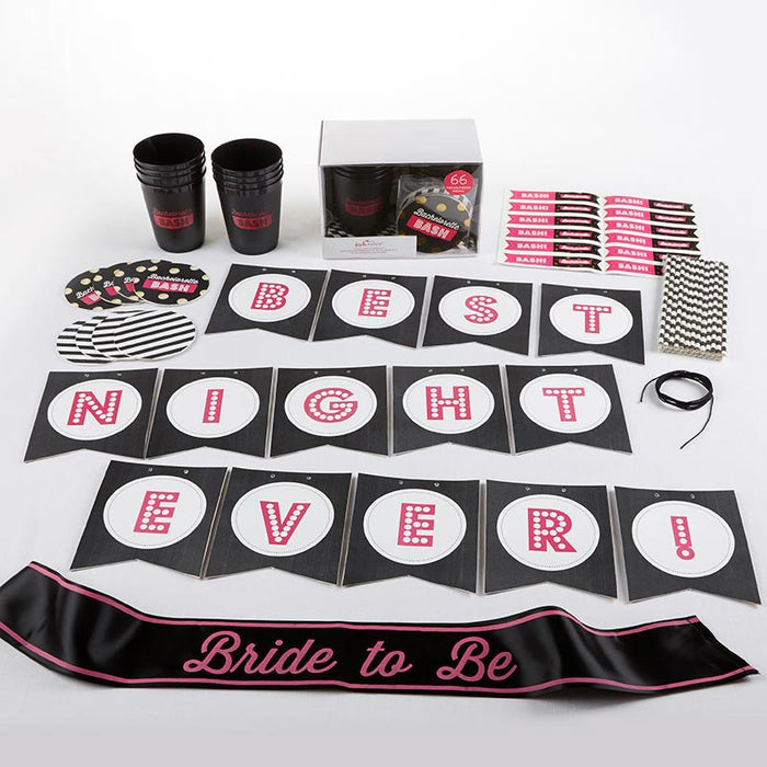 Bachelorette Bash - Party Supply 66 Piece Set