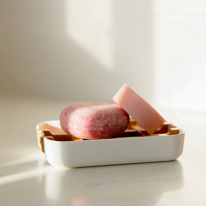 Zero Waste Store Plastic Free Soap Dish - Zero Waste Soap Dish, Bamboo & Corn Starch, Compostable