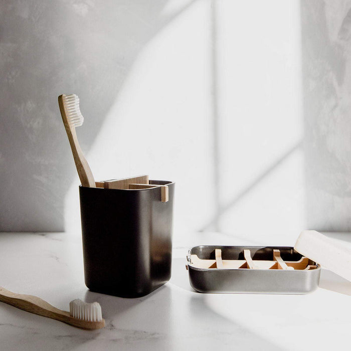 Zero Waste Store Plastic Free Soap Dish - Zero Waste Soap Dish, Bamboo & Corn Starch, Compostable