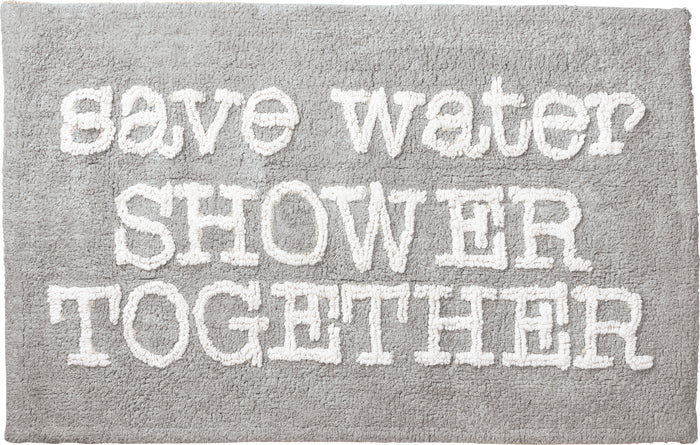 Bath Rug - Save Water Shower Together