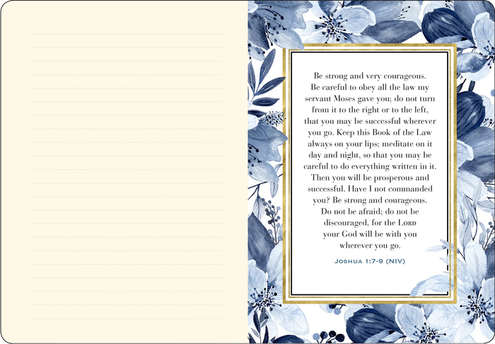 Be Strong and Courageous Artisan Journal - Religious