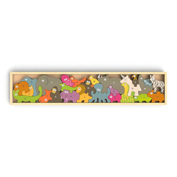 Begin Again Animal Parade A to Z Puzzle