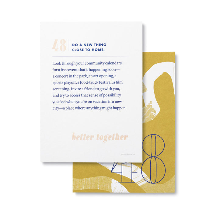 Better Together - 52 ct. Set - Activity Cards