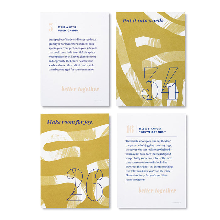 Better Together - 52 ct. Set - Activity Cards
