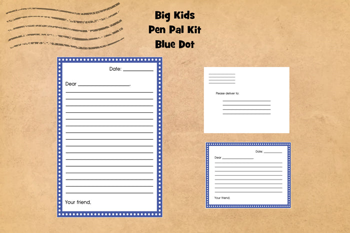 Big Kids Pen Pal Kit