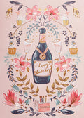Birthday Greeting Card - Prosecco