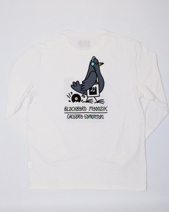 Blackbyrd Myoozik x NAQP Long Sleeve Tee