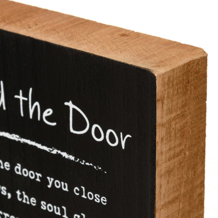 Block Sign - Behind The Door