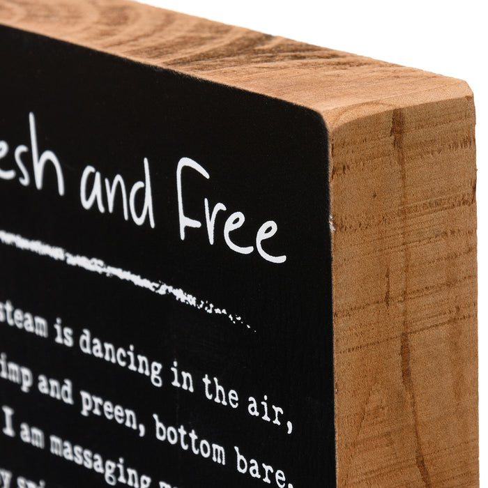 Block Sign - Fresh And Free