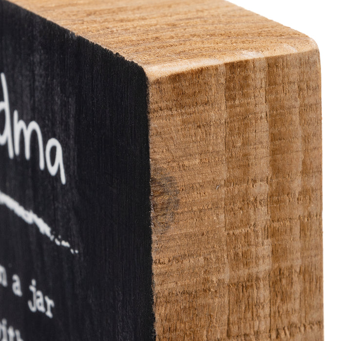 Block Sign - Grandma