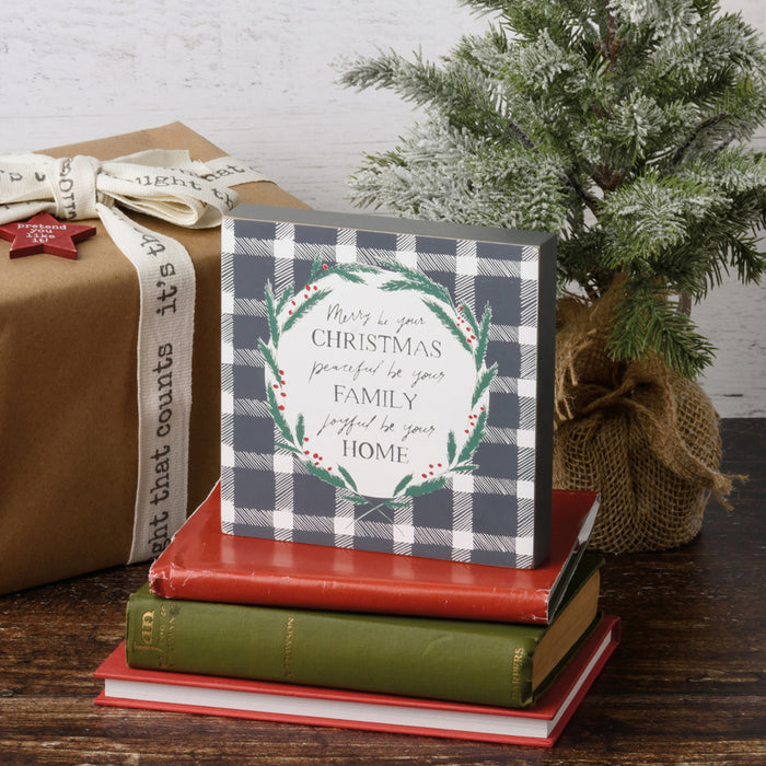 Block Sign - Merry Be Your Christmas