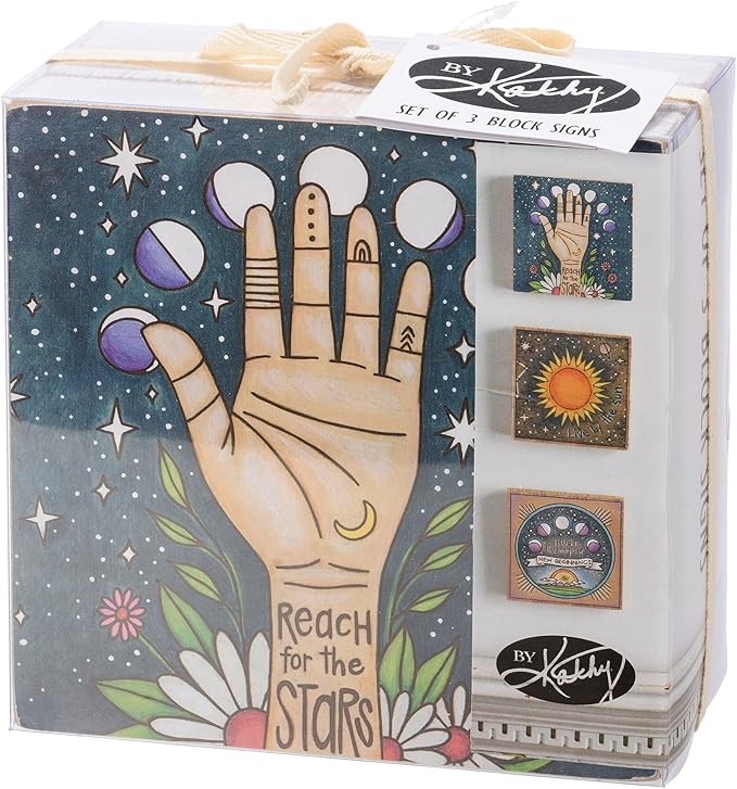 Block Sign Set - Celestial