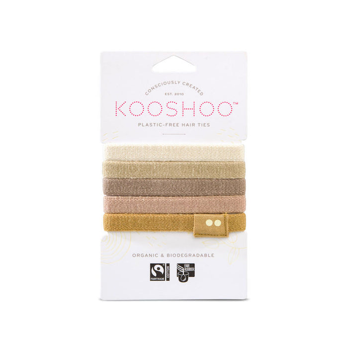 Blonde Organic Hair Ties