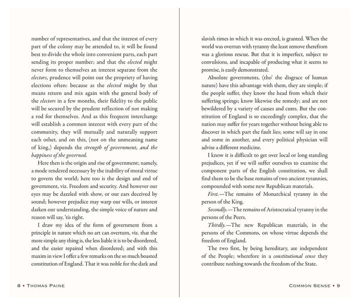 Book - Common Sense