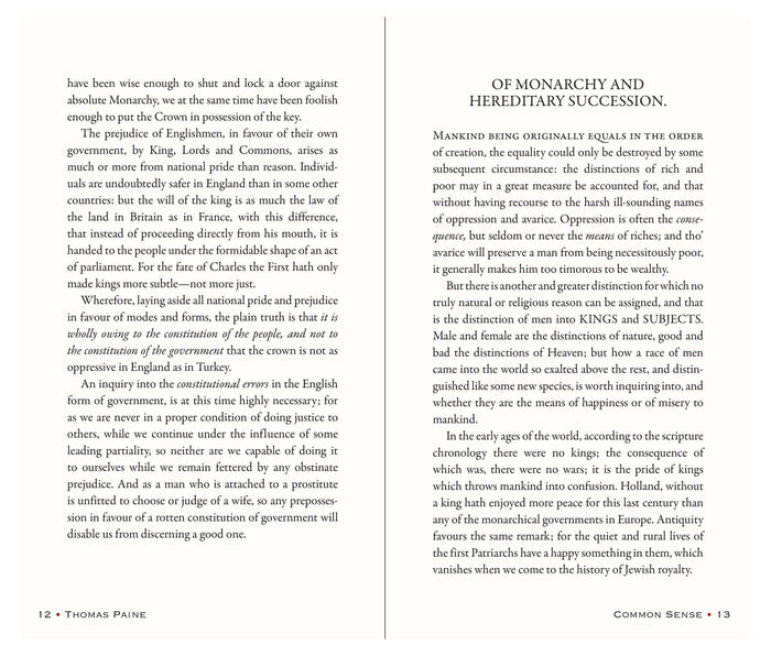 Book - Common Sense