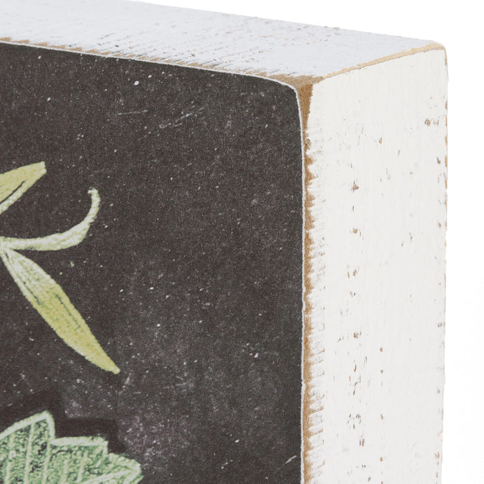 Box Chalk Sign - What A Wonderful World