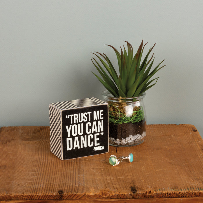 Box Sign - You Can Dance