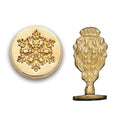Brass Snowflake Christmas Wax Stamper