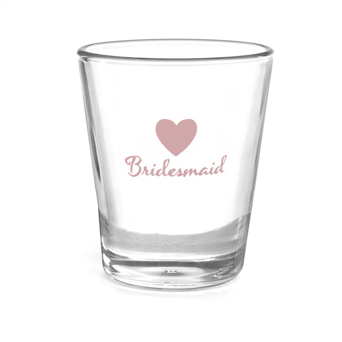 Bridesmaid Shot Glass