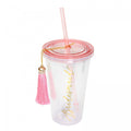 Bridesmaid Tumbler with Straw