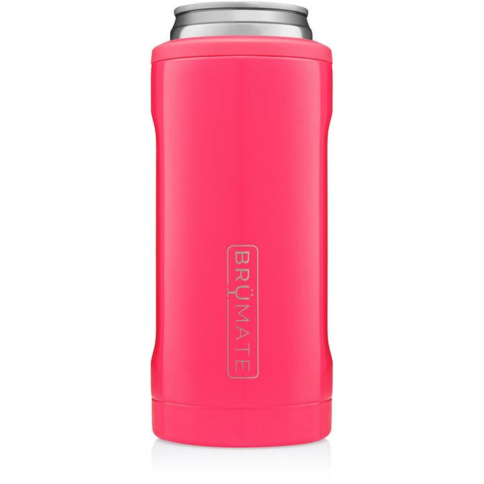 Brumate Hopsulator Slim Can - Neon Pink