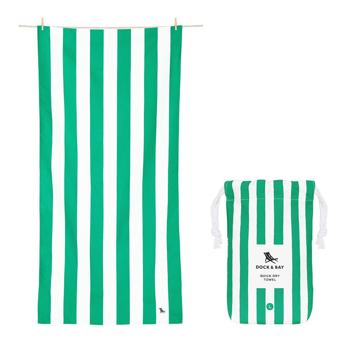 Cabana XLG Towel, Cancun Green