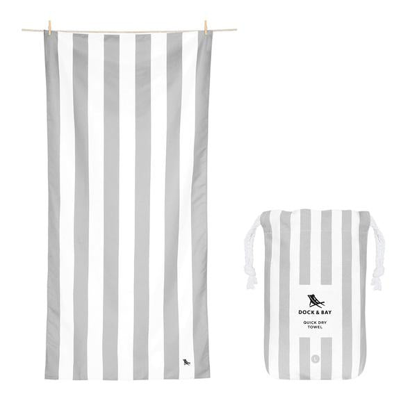 Cabana XLG Towel, Goa Grey