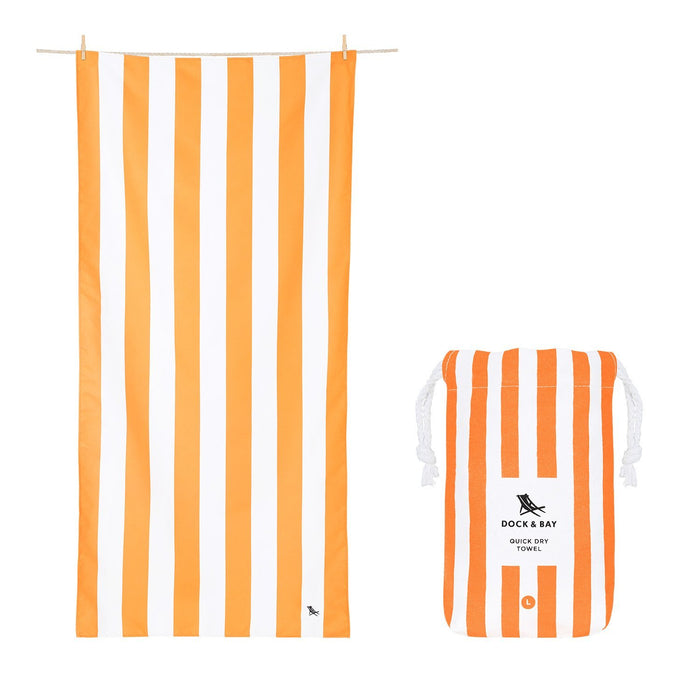 Cabana XLG Towel, Ipanema Orange